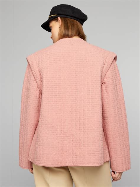 giacca blazer trapuntata burberry stile sahariana|Giacca trapuntata (Rosa ghiaccio) .